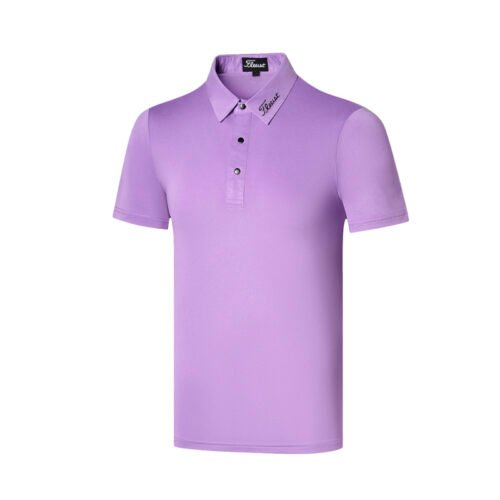 New Golf wear Men's Short Sleeve Casual Sports Shirt - Image 2