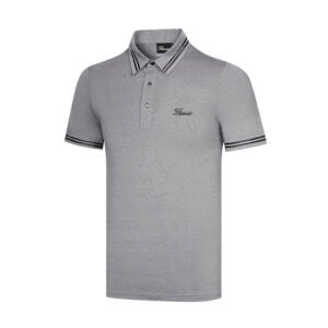 Golf Shirt Men's Outdoor Sports Short Sleeve T-shirt Breathable Polo Shirt Top