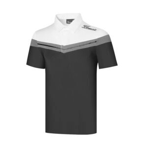 Golf wear men's new breathable top quick drying short sleeve T-shirt