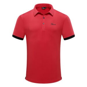 Golf Sports Short Sleeve Men's T-shirt Golf Shirt