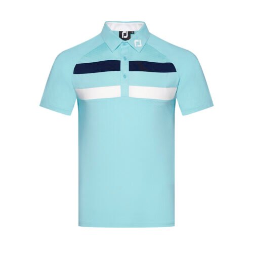 Golf wear men's breathable outdoor sports polo shirt casual elastic top golf - Image 4