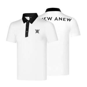 Summer new golf wear men's slim fit Outdoor Sports casual Polo Shirt