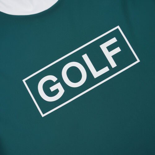 Golf Men's Short sleeve Refreshing Breathable Elastic Sports Stand up collar Polo Shirt - Image 8