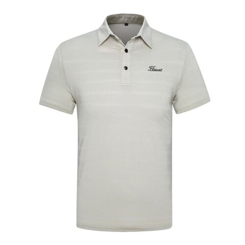 Golf jersey men's summer short sleeved sport quick drying polo shirt GOLF outdoor casual top - Image 6