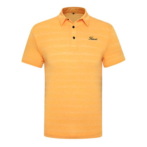 Golf jersey men's summer short sleeved sport quick drying polo shirt GOLF outdoor casual top - Image 7