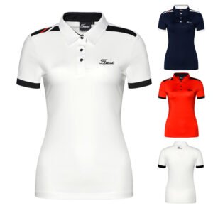 Summer golf jerseys women's clothing outdoor sports jerseys polo shirts quick drying sweat wicking minimalist tops