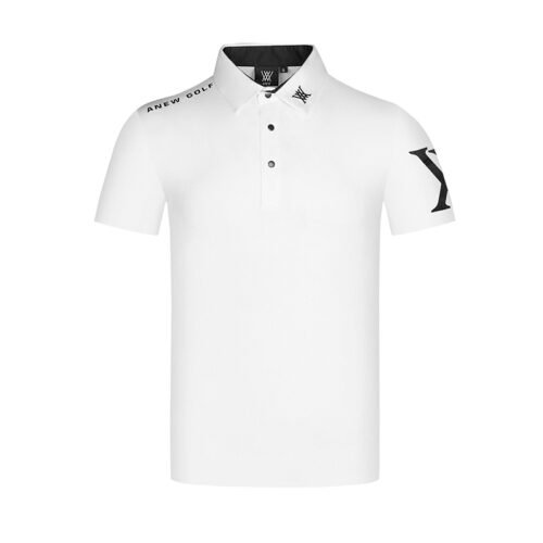 Golf Clothing Men's Simple Short sleeve Sports Casual polo shirt - Image 2