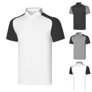 Golf clothing men's summer short sleeved T-shirt sports collar quick drying breathable polo shirt