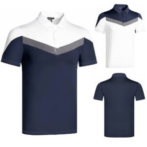 Golf men's clothing simple and trendy outdoor sports sweat wicking golf shirt
