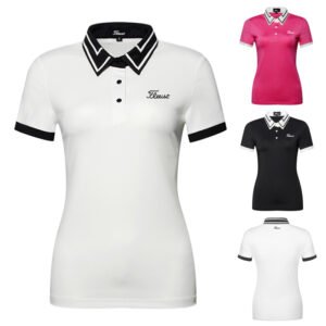 Golf clothing summer new trend short sleeved breathable quick drying sweat wicking casual sports golf