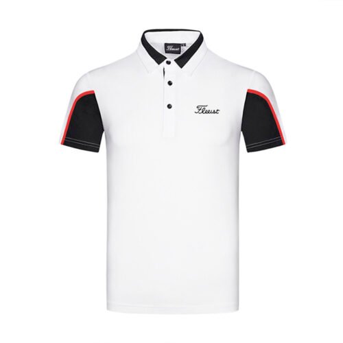 Golf Clothing Short Sleeved Men's T-shirt Quick drying Breathable Sports Polo Shirt - Image 2