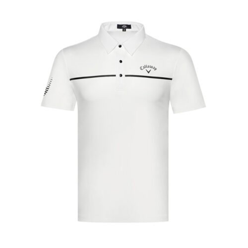 Seasonal Golf Clothing Men's Short sleeved T-shirt Collar Top Thin Breathable Golf Polo Shirt - Image 2