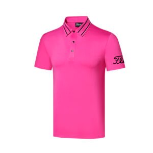New Golf Clothing Men's Clothing Outdoor Sports Sunscreen Breathable Polo Shirt