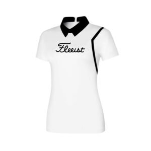 Summer new women's golf breathable sweat wicking short sleeve golf outdoor sports jersey polo shirt