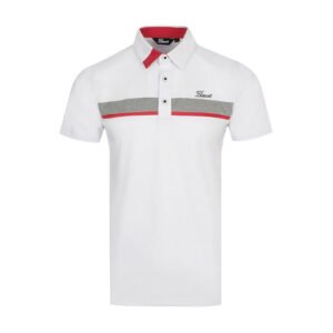 Summer new golf clothing men's short sleeved polo shirt sports golf trendy casual simple top