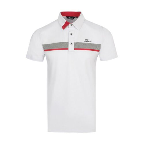 Summer new golf clothing men's short sleeved polo shirt sports golf trendy casual simple top - Image 2