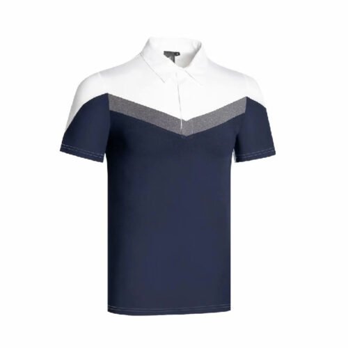 Golf men's clothing simple and trendy outdoor sports sweat wicking golf shirt - Image 2
