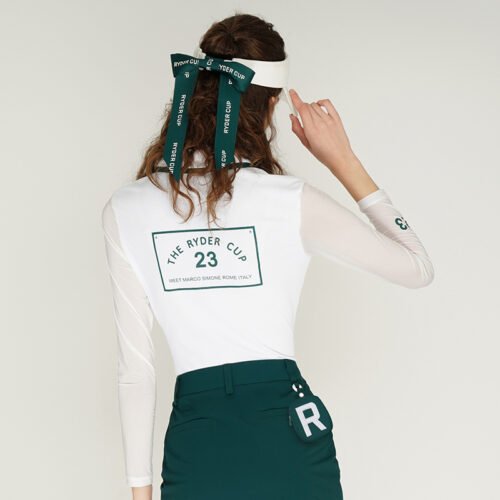 Golf women's base shirt summer thin cool long sleeved polo shirt - Image 8