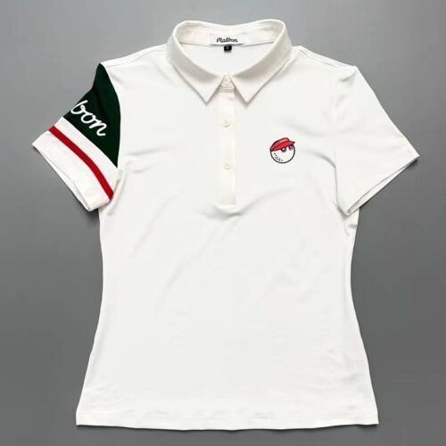 Women Polo Golf Shirts Fashion Print Breathable Short Sleeve  Women Sport Polo Shirt - Image 4