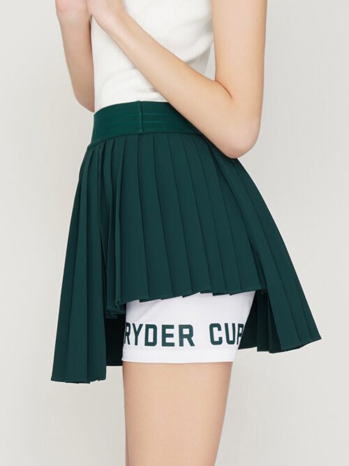 Golf suit women's short skirt personality sports fashion pleated skirt A-line skirt - Image 12