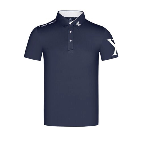 Golf Clothing Men's Simple Short sleeve Sports Casual polo shirt - Image 3