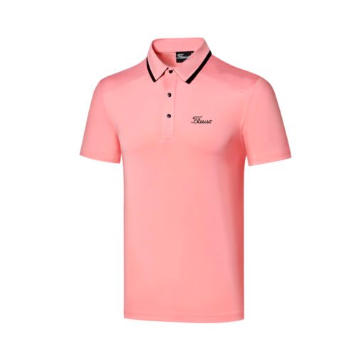 Men's Golf Apparel Short sleeved T-shirt Quick drying Breathable Sport Polo Shirt - Image 4