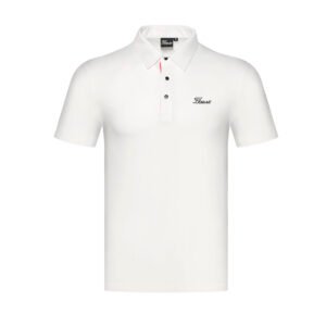 Golf Men's Solid color Top, Fashionable Breathable Simple Golf Polo Shirt