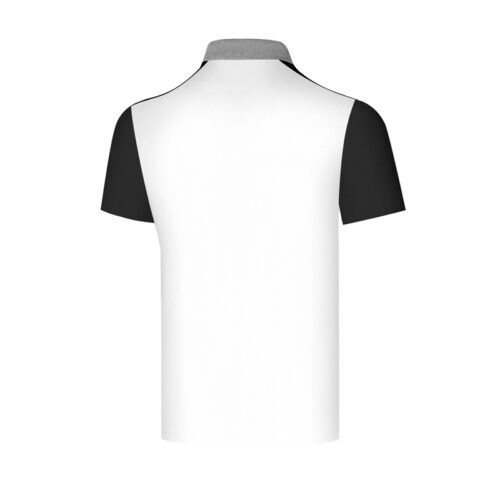 Golf clothing men's summer short sleeved T-shirt sports collar quick drying breathable polo shirt - Image 5