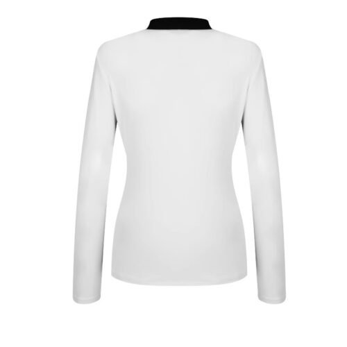 Golf women's top slim fit, dry breathable high-end golf polo shirt - Image 11