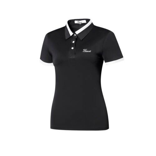 Summer Golf Women's Top Breathable Slimming Sports Short Sleeve Quick Drying Golf Clothing Polo Shirt Ball Wear - Image 3