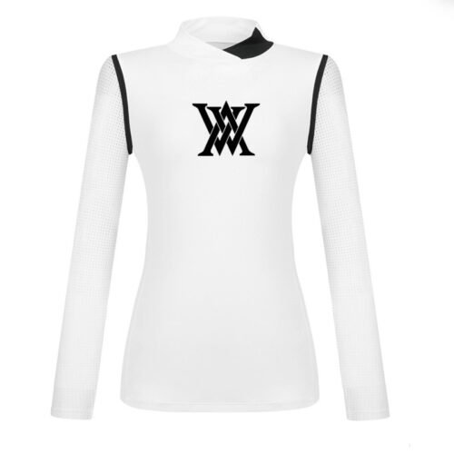 Summer Golf Clothing Women's Round Neck Long Sleeve Sunscreen Pleated skirt Polo - Image 8