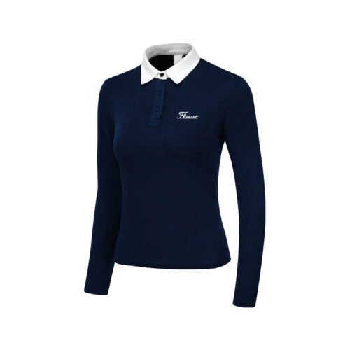 Golf Clothing Long Sleeved Women's Golf Fashionable Casual Sports Quick drying Polo Shirt Top - Image 4
