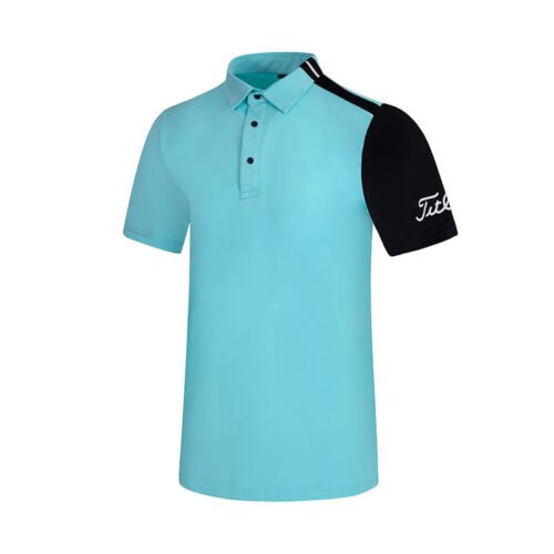 Golf Clothing Men's Jerseys Breathable Sweat Wicking Short sleeves Sweat Absorbing Polo Shirts Golf Tops - Image 6