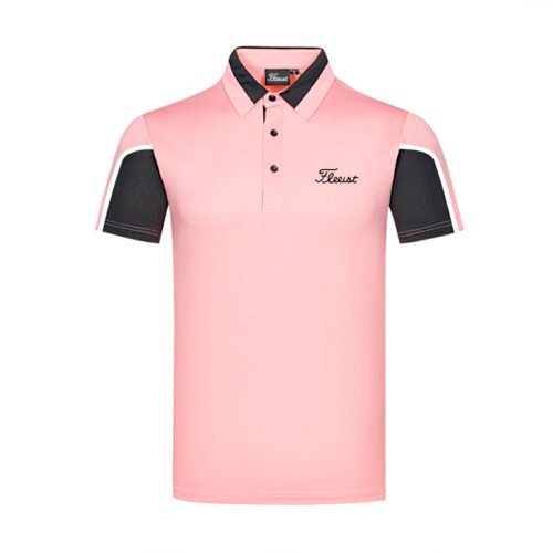 Golf Clothing Short Sleeved Men's T-shirt Quick drying Breathable Sports Polo Shirt - Image 4