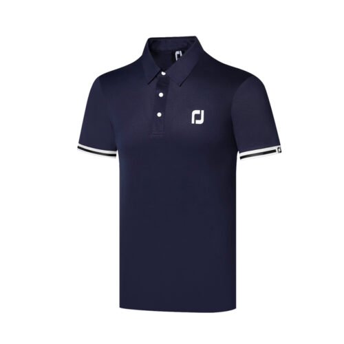 Golf Men's Golf Clothing Short sleeved T-shirt outdoor sports breathable quick drying top golf uniform - Image 4