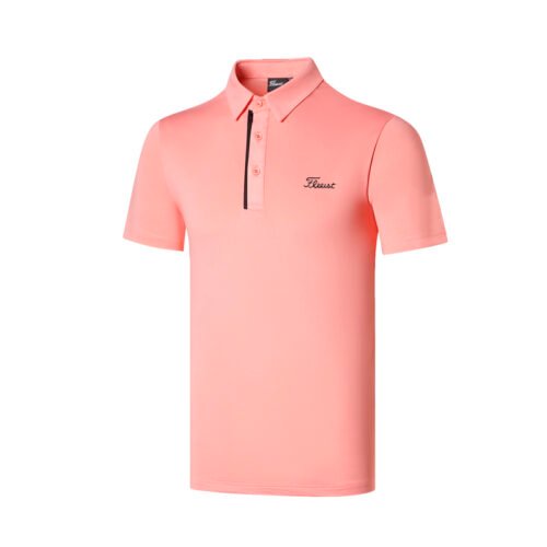 Golf Top Short sleeved Fashionable Lapel Quick drying Breathable Outdoor Sports Jersey T-shirt Polo Shirt - Image 3