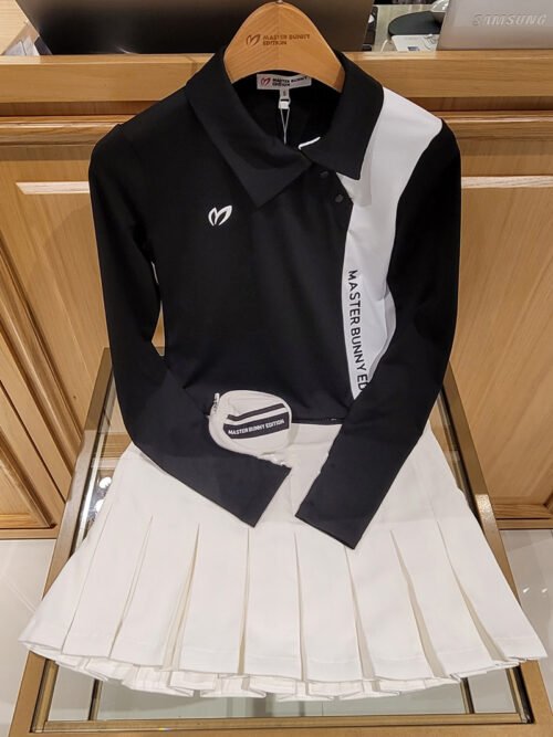 Winter Golf Wear Women's Long Sleeve Breathable T-shirt Elastic Fashion Versatile Jersey - Image 2