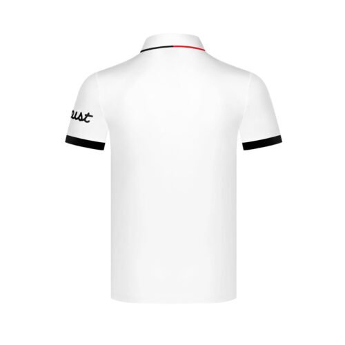 Golf men's loose top summer sports breathable minimalist fashion golf polo shirt - Image 5