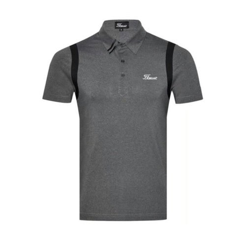 Golf clothing men's short sleeved breathable quick drying sweat wicking moisture absorbing - Image 3