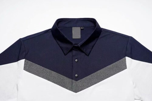 Golf men's clothing simple and trendy outdoor sports sweat wicking golf shirt - Image 5