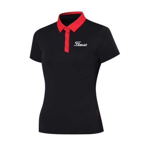 [Antibacterial and Breathable] Summer Women's Golf Clothing, Casual Sports Polo Shirt - Image 3