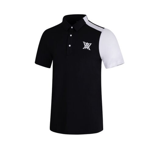 Summer golf apparel men's short sleeved dry polo shirt outdoor sports casual top - Image 5