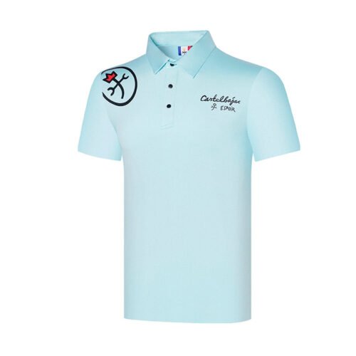 Summer Golf Clothing Men's Short Sleeve Outdoor Sports Dry Polo Shirt - Image 3