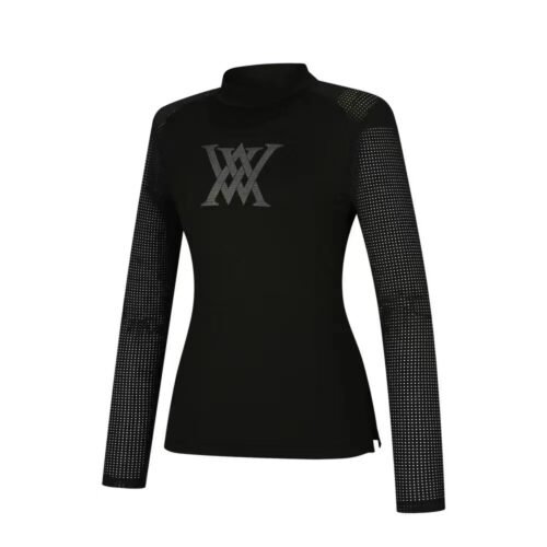 Golf Wear Long sleeved Women's Fashionable Solid color Versatile Top - Image 4