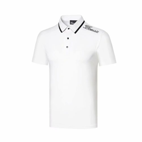 Golf Outdoor Men's Summer Top Polo shirt Short sleeved T-shirt Quick drying Sport Golf Shirt - Image 3