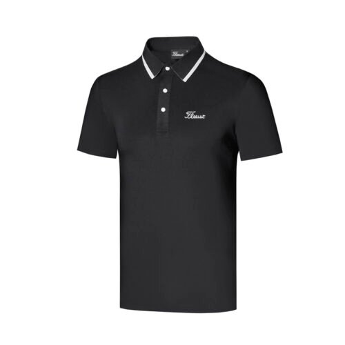 Men's Golf Apparel Short sleeved T-shirt Quick drying Breathable Sport Polo Shirt - Image 5