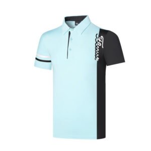 Golf apparel men's outdoor sports apparel short sleeved golf casual top