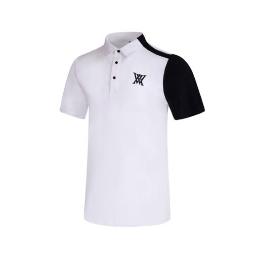 Summer golf apparel men's short sleeved dry polo shirt outdoor sports casual top - Image 2