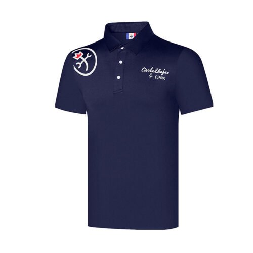 Summer Golf Clothing Men's Short Sleeve Outdoor Sports Dry Polo Shirt - Image 4