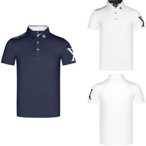 Golf Clothing Men's Simple Short sleeve Sports Casual polo shirt